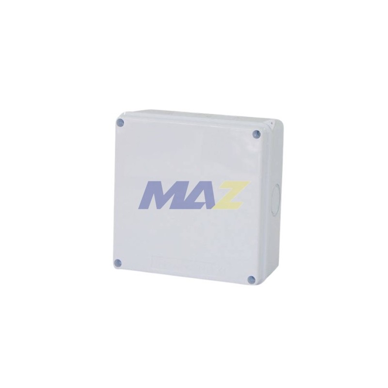 CAJA DE PASO SIN CONOS MARCA TM EN ABS DE 150X150X70MM