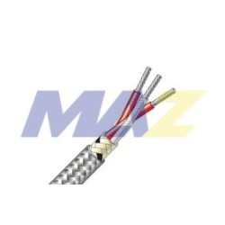 Cable De Termocupla J 20 Forro Fibra Vidrio + Malla Metalica