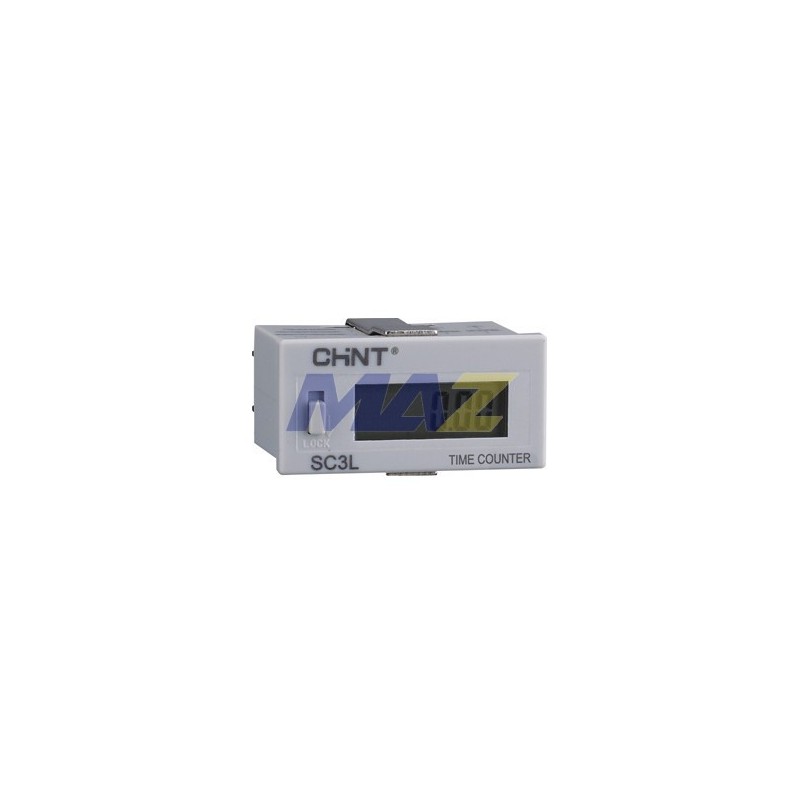 Temporizador Indicador Digital 48X24 10 Dígitos 24-240Vac/Dc
