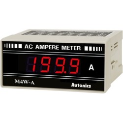 Amperimetro Digital 96X48Mm 110-220Vac 199.9A 3.5 Dig