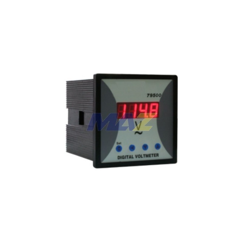Voltímetro 4 Dígitos 10-600 V 100-240 Vac 96X96 Programable