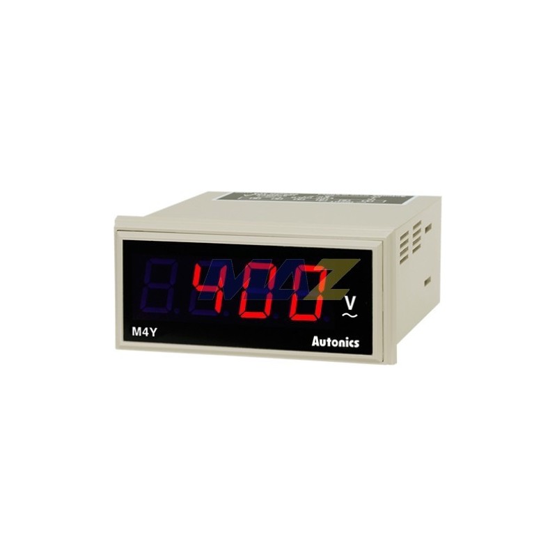 Voltímetro Digital 72X36Mm 100-240Vac 400Vac 3-1/2 Dígitos