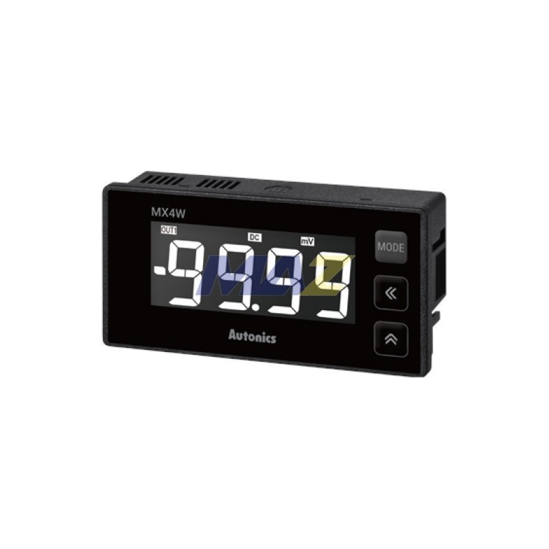Voltímetro Digital Ac/Dc Lcd 96X48Mm 4 Dígitos Entrada 0-500V 24-240Vac 50/60Hz