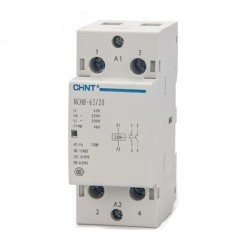 CONTACTOR MODULAR 2 POLOS 63A 240 VAC NCH8 CHINT