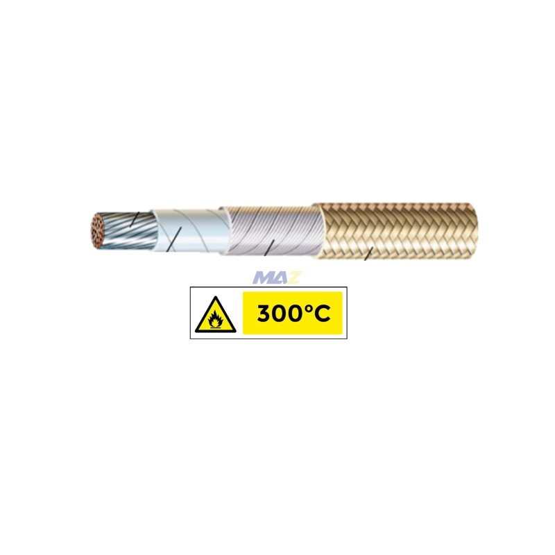 Cable F/V 6AWG 300°C