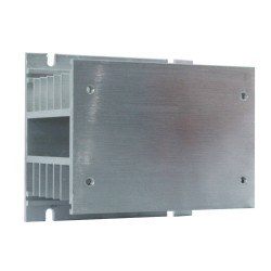 Disipador De Calor De Aluminio Para 2 Rele De Estado Solido De  10 A 40 Amp TamaÑO 110X80X80Mm, Marca Tm