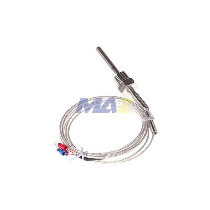 Sensor Rtd 1/4 Diámetro X 5 Largo 2M Cable