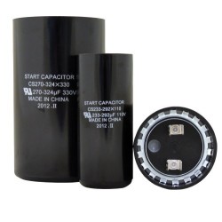 Capacitor de Arranque 108-130 MFD 110-125 VAC 36 X 70 MM