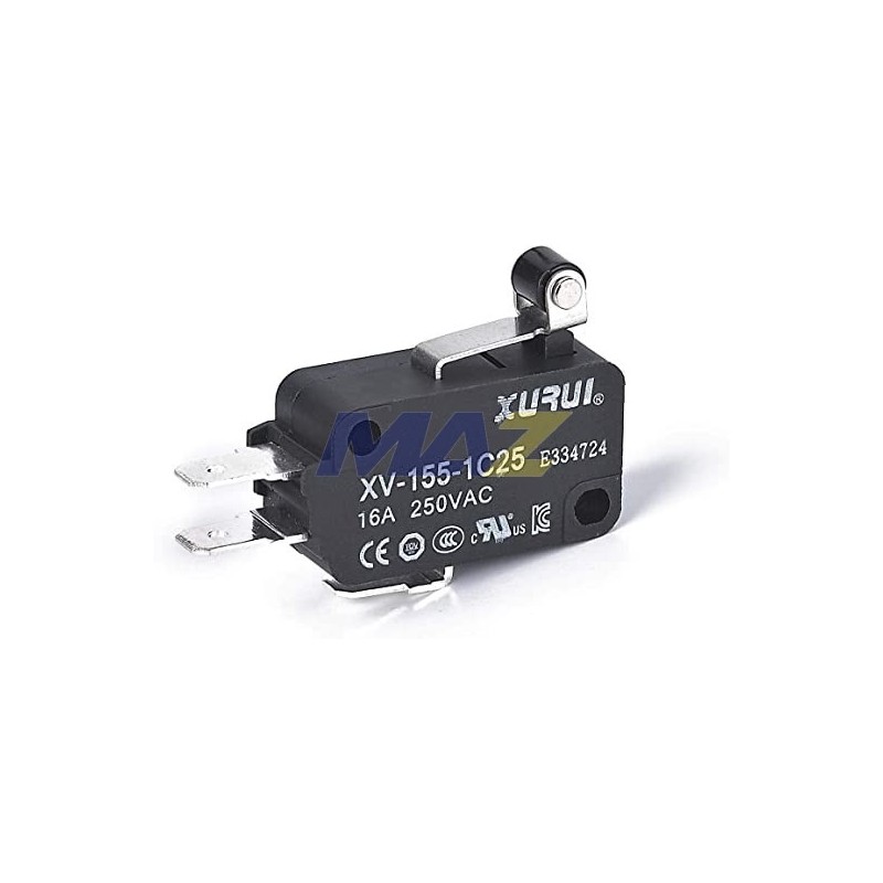 Micro Switch 16A 250V Pivote Corto