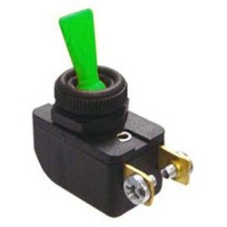 Interruptor De Codillo Palanca Plástica 1P 6A 125A Verde