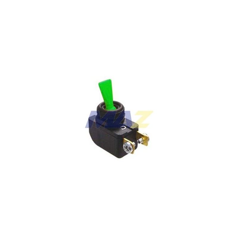 Interruptor De Codillo Palanca Plástica 1P 6A 125A Verde