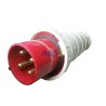 CLAVIJA INDUSTRIAL 3P+T+N 125A IP67 6H 380-415VAC ROJO