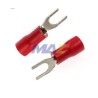 TERMINAL HORQUILLA AWG 22-16 ROJO 1/4 PULGADAS