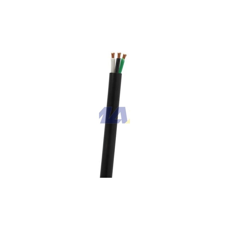 Cable Tsj 3X16 (3X1.5Mm2) Negro
