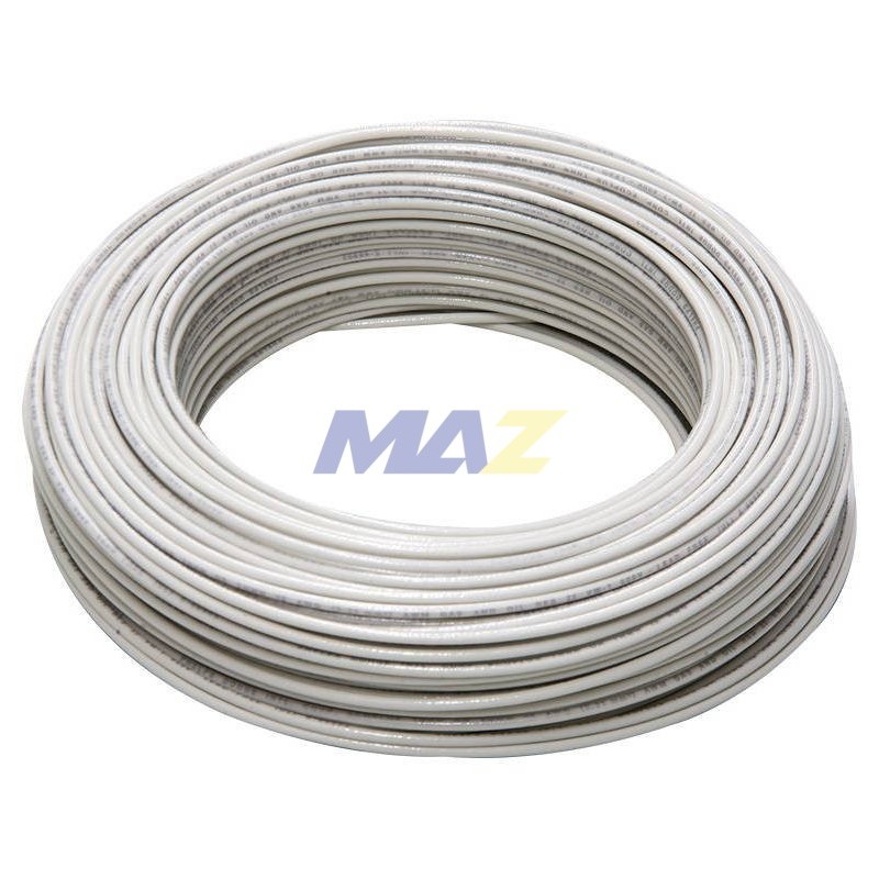 Cable AWG 18 1Mm2 Blanco N07Vk1Bl