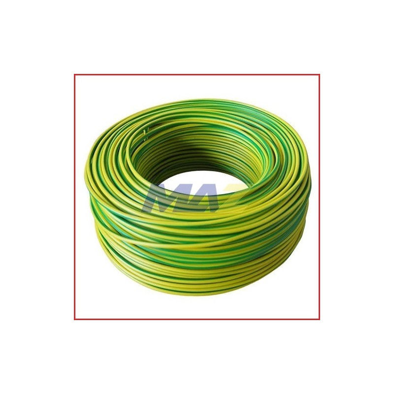 Cable AWG 12 4Mm2 Amarillo Verde