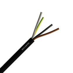Cable Tsj 4X8 (4X10Mm2) Negro