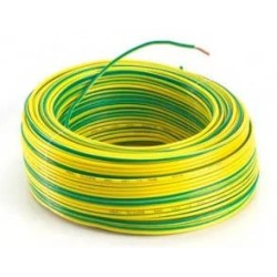 Cable AWG 18 1Mm2 Verde Amarillo