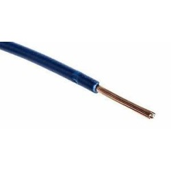 CABLE 18 1MM AZUL H05V-K