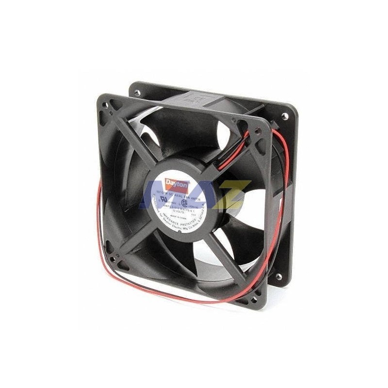 VENTILADOR AXIAL 4-3/4 X 4-3/4 X 1-1/4 PULGADAS 12VDC FLUJO 102CFM