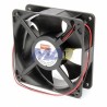 VENTILADOR AXIAL 4-11/16 X 4-11/16 X 1-1/2 PULGADAS 12VDC 107CFM