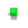 Lámpara Rotativa Led Verde 100X148Mm Sin Buzzer 24V/Dc