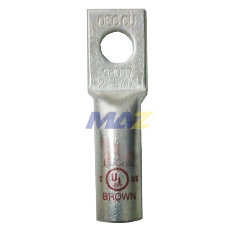 TERMINAL COBRE ESTAÑADO DE OJO PARA ENTALLAR 2AWG HUECO DE 5/16-UL