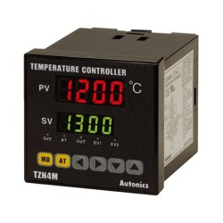 CONTROL TEMP TZN 72X72MM 100-240VAC SAL.RELE + 2 ALARMAS