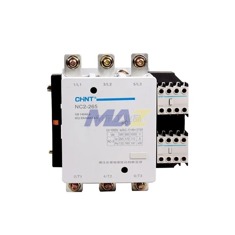 TRANSFERENCIA MANUAL DE CONTACTORES NC2-265NS 120V CHINT