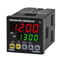 CONTROL TEMP TZN 48X48MM 100-240VAC SAL.RELE + 1 ALARMA