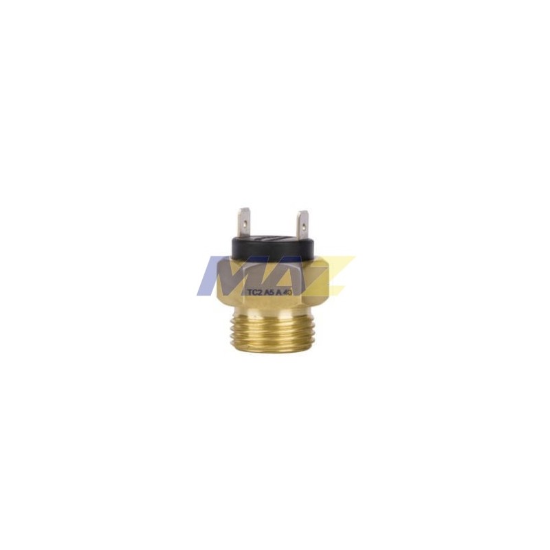 TERMOSTATO BIMETALICO ROSCA 1/4 G TEMPERATURA DE CORTE 50C 5A 250VAC