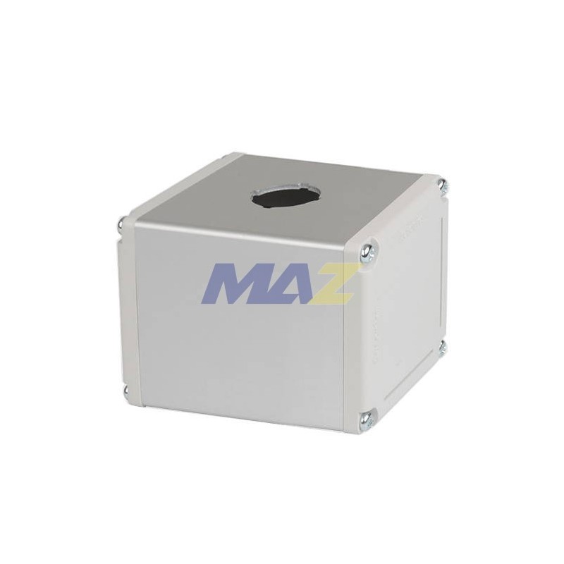 CAJA PLASTICA VACIA UN HUECO 22MM