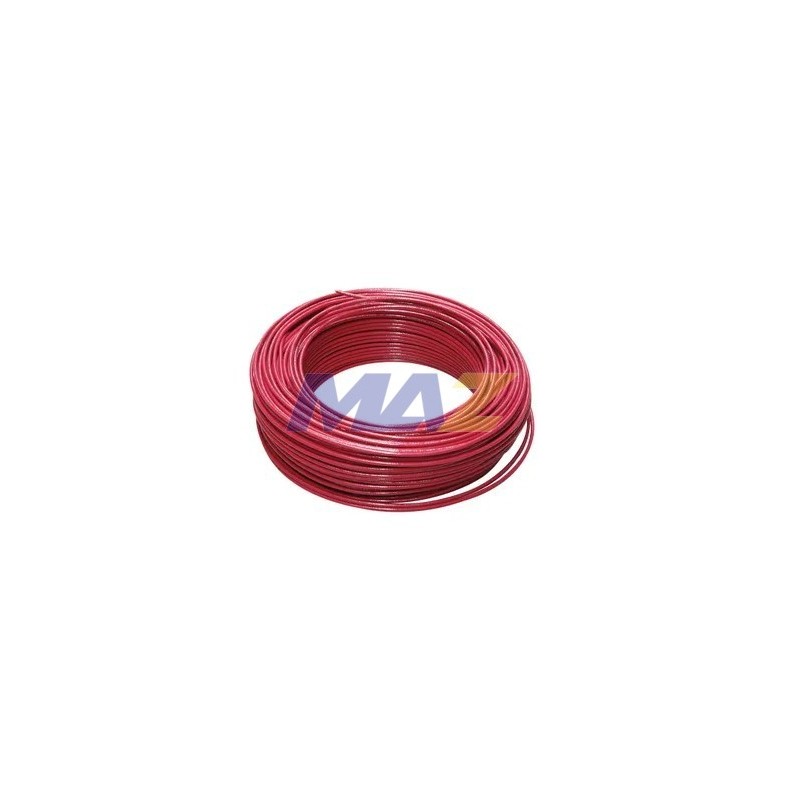 CABLE THHN 12AWG X 100 METROS ECOPLUS CONDUCEN ROJO