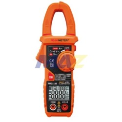 TESTER TIPO GANCHO PANTALLA LCD AUTORANGO CATIII 600VAC/DC 10mA A 600AAC 40-1000HZ