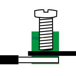 REGLETA DE PORCELANA 2 PASOS CABLE 12-10 41A 750V 1100C MARCA ONKA -GEN DE 01-05-028