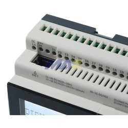 MINI PLC CON PANTALLA 110-240VAC 8 ENTRADAS DIGITALES Y 4 SALIDAS RELE ETHERNET