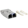 CONECTOR CABLE GRIS 2/0 AWG 350A 600V MACHO-HEMBRA