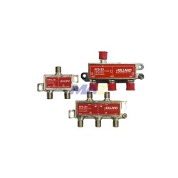 SPLITTER 4 SALIDAS DIVISOR DE SEÑAL PARA SATELITE CON CIRCUITO DE DIODO 5-2150MHZ