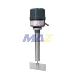 INTERRUPTOR ROTATIVO PARA CONTROL DE NIVEL DE SOLIDOS ROSCA 1 PULG PALETA DE 200MM DE LONG X 80MM X 40MM