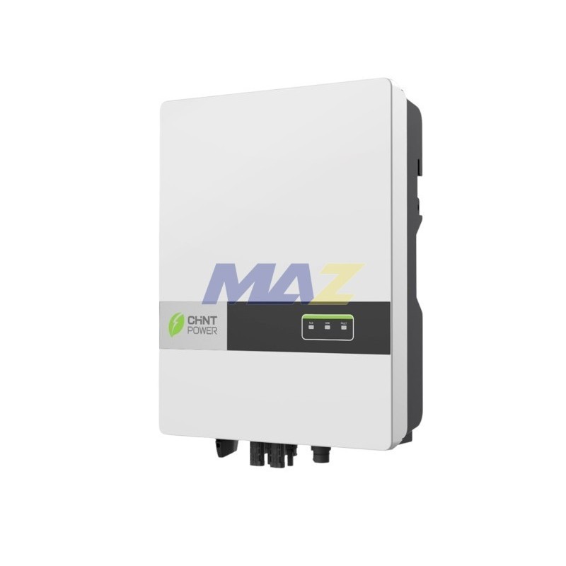 INVERSOR 1F ON-GRID 6 KW AC L+L+N+T 120/240 VAC  6050 W DC 2 MPPT IP65 CONFIGURADOR Y MONITOR ENERGIA INCLUIDO