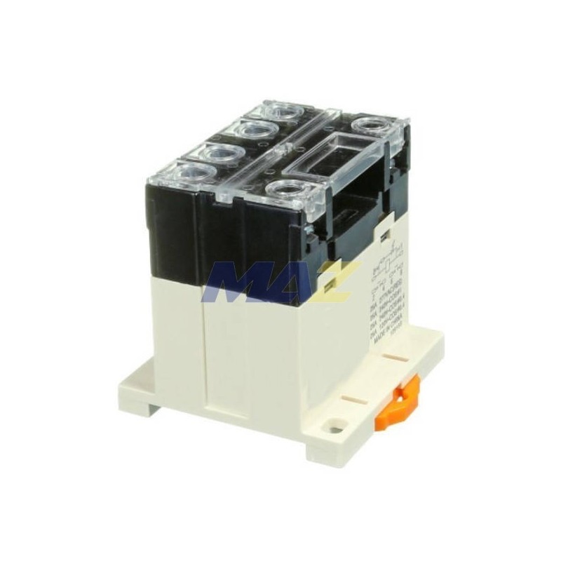 RELE DE PODER MARCA TM BOBINA 12VDC  CAPACIDAD RESISTIVA 25AMP 277VAC/30VDC  CAPACIDAD INDUCTIVA 1.5 HP  120VAC 3HP 240VAC