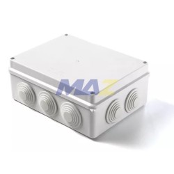 CAJA DE PASO CON CONOS MARCA TM EN ABS DE 200X200X80MM