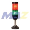 LUZ TIPO TORRE LED DE 50MM DIAMETRO X 100MM ALTO 24V AC/DC DOS MODULOS VERDE+ROJO