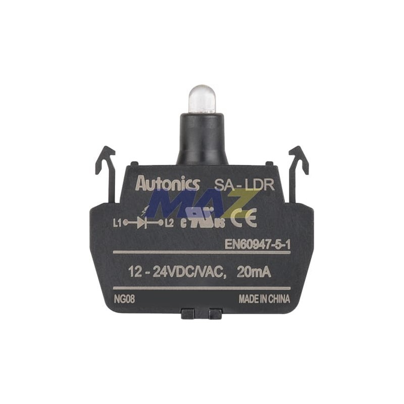 BLOQUE LED ROJO 12-24 VDC/AC MARCA AUTONICS