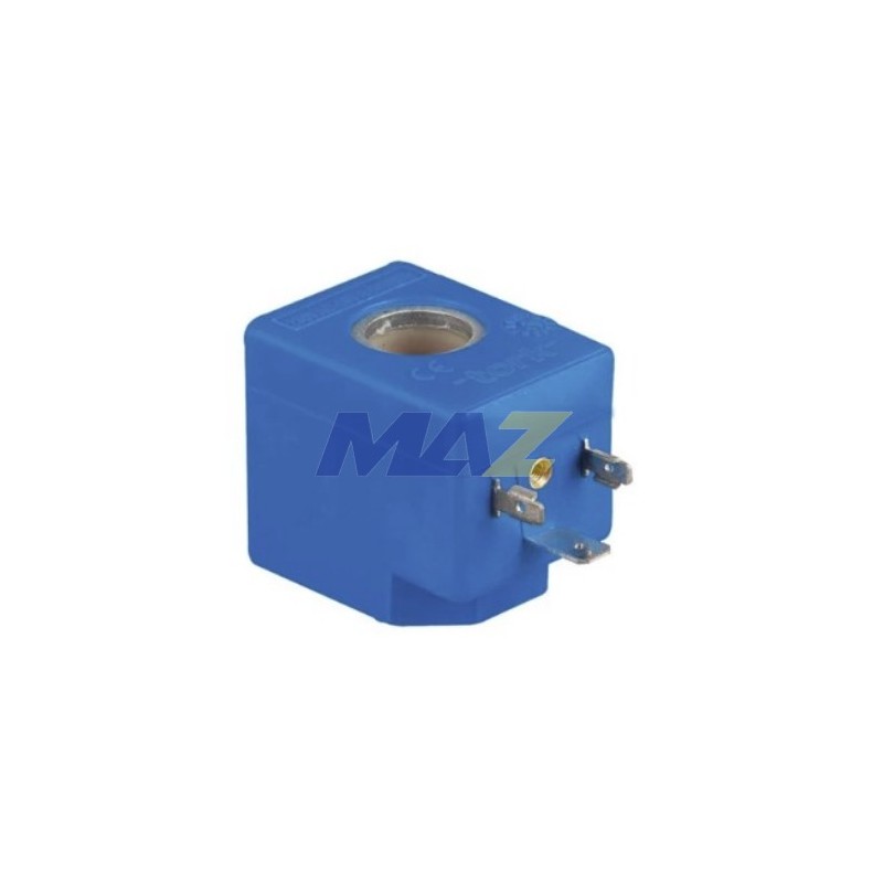 BOBINA PARA VALVULA SOLENOIDE ESPIGA 15MM DIAMETRO 12VDC 18W MARCA TORK