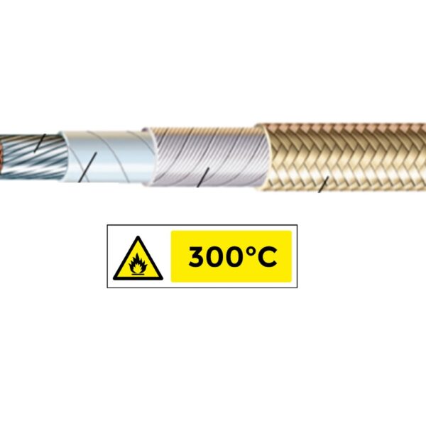 CABLE FIBRA DE VIDRIO 6AWG 250C 600V
