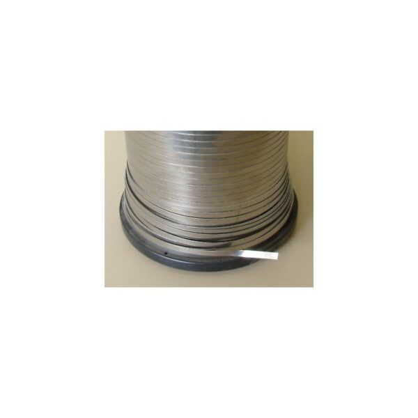 CINTA NICROMIO 80% NICKEL 20% CROMO ANCHO 3 MM ESPESOR 0.2 MM OHMIOS POR METRO 1.98