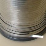 CINTA NICROMIO 80% NICKEL 20% CROMO ANCHO 2 MM ESPESOR 0.1 MM OHMIOS POR METRO 5.94