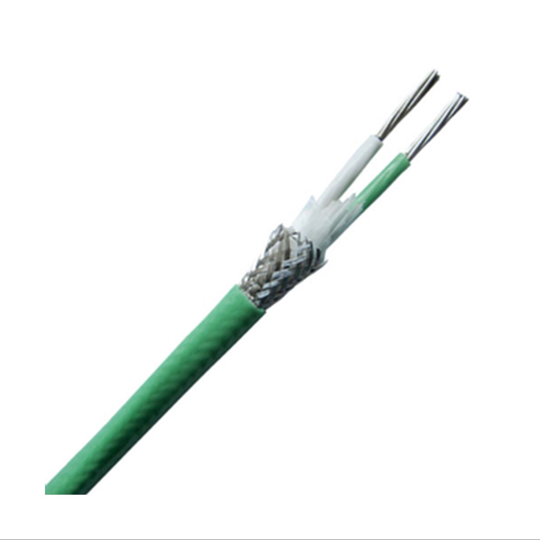 01-03-014_1.jpg CABLE TERMOCUPLA TIPO J ENMALLADO FORRO PVC ALAMBRE 19AWG - Image 1