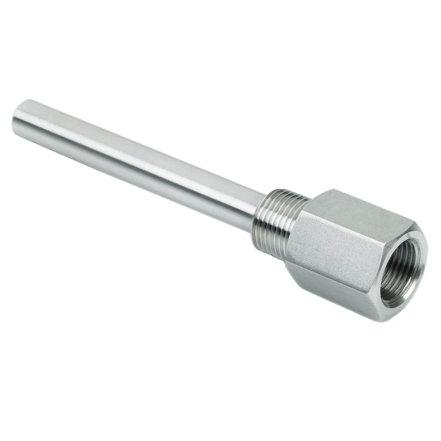 01-04-066_1.jpg TERMOPOZO DE 4-1/2 LARGO X 3/8 PULGADAS DIAMETRO ROSCA DE 1/2 PULGADA NPT INTERNA Y ROSCA 1/2 PULGADA NPT EXTERNA NUMAR - Image 1
